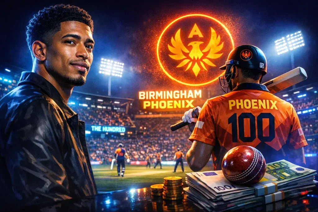 Jude Bellingham Acquires Stake in Birmingham Phoenix of The Hundred Competition
